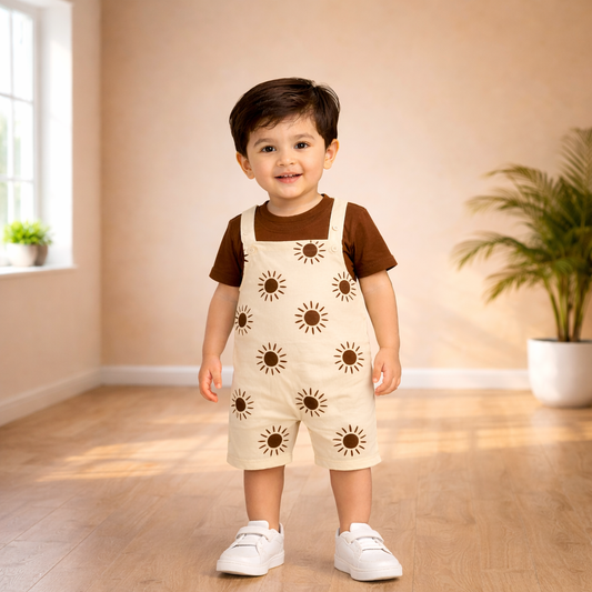 2 Pcs Boys Romper Imported Fabric (JB-EB241)