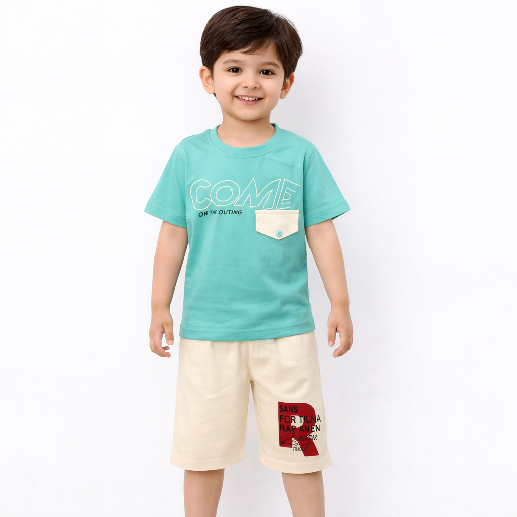 Boys Half Sleeve Suit (JB-EB2481)