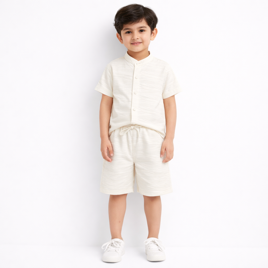 Boys Half Sleeve Suit - kids clothing by New Outfit Pakistan