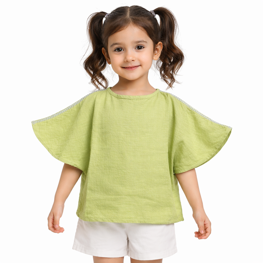Girls Half Sleeve Top (JB-EG120)