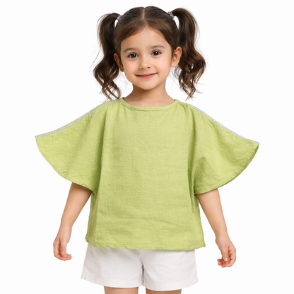 Girls Half Sleeve Top (JB-EG120)