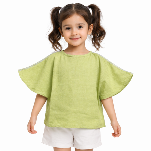 Girls Half Sleeve Top (JB-EG120)