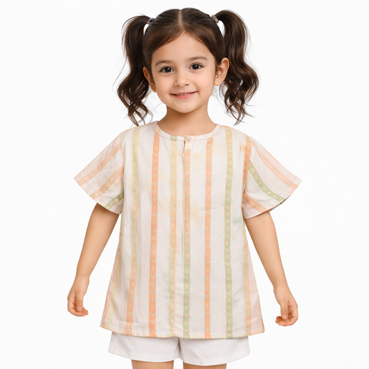 Girls Half Sleeve Top (JB-EB117)