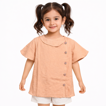 Girls Half Sleeve Top (JB-EB119)