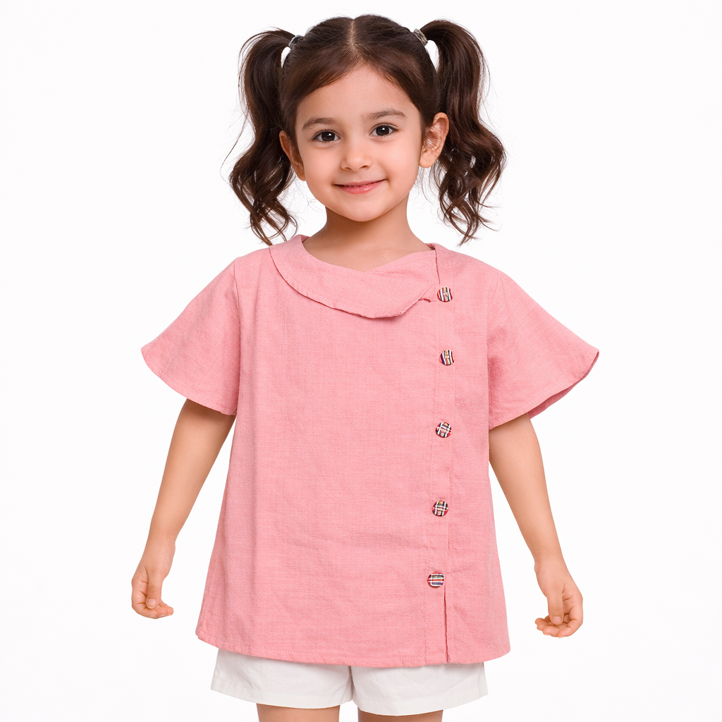 Girls Half Sleeve Top (JB-EB119)