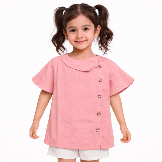 Girls Half Sleeve Top (JB-EB119)