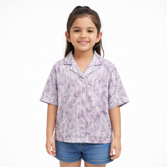 Girls Half Sleeve Top (JB-EG118)