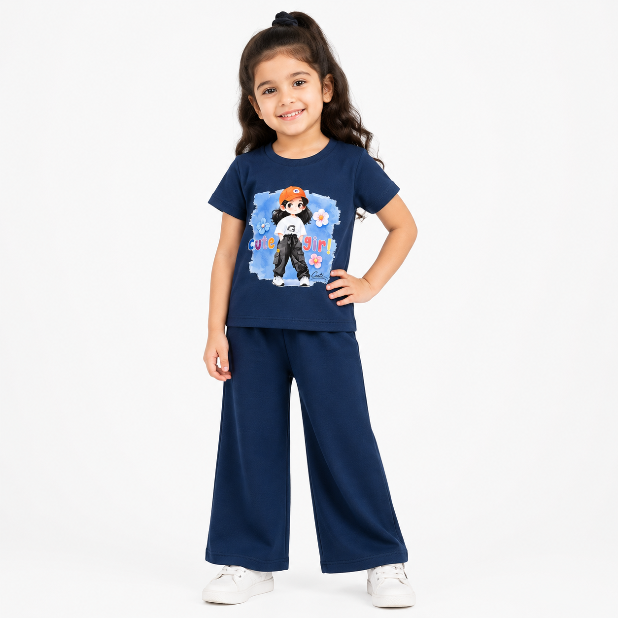 Girls Half Sleeve Suit (JB.01)