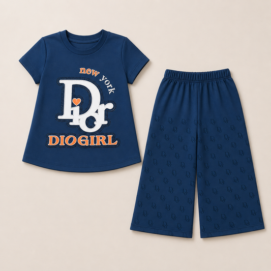 Girls Half Sleeve Suit - kids clothing by New Outfit Pakistan - image 3