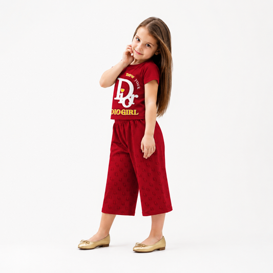 Girls Half Sleeve Suit (JB.03)