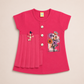 Girls Half Sleeves T-shirt - kids clothing by New Outfit Pakistan - image 2