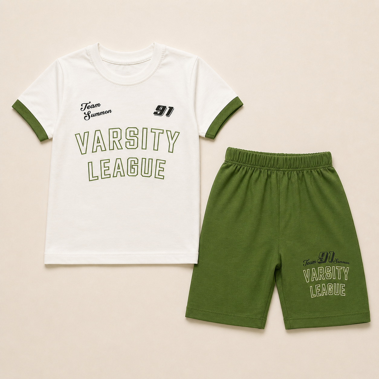 Boys Varsity League Summer Co-Ord Set