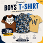 Boys Premium Casual T-Shirt Summer Collection Soft Cotton Trendy Kids Wear - kids clothing by New Outfit Pakistan - image 3