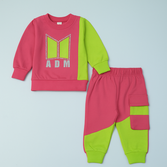 Girls Full Sleeve Suit - kids clothing by New Outfit Pakistan