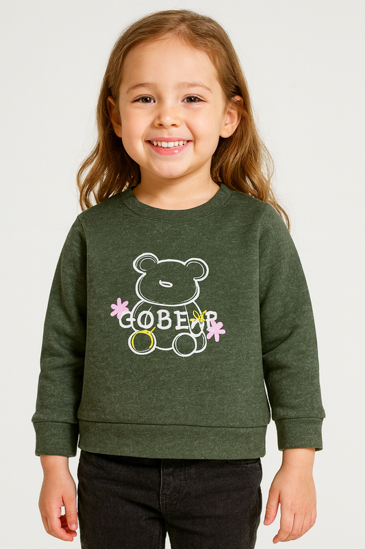 Girls Full Sleeve Sweatshirt JB-0002 - kids clothing by New Outfit Pakistan - image 3