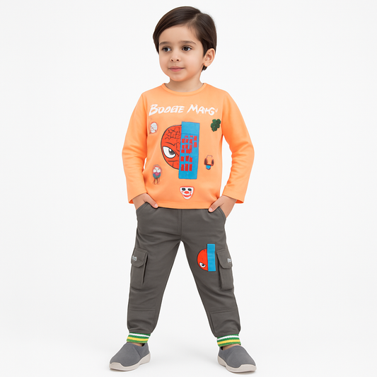 Boys Full Sleeve suit - kids clothing by New Outfit Pakistan - image 3