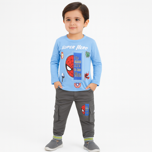 Boys Full Sleeve suit - kids clothing by New Outfit Pakistan