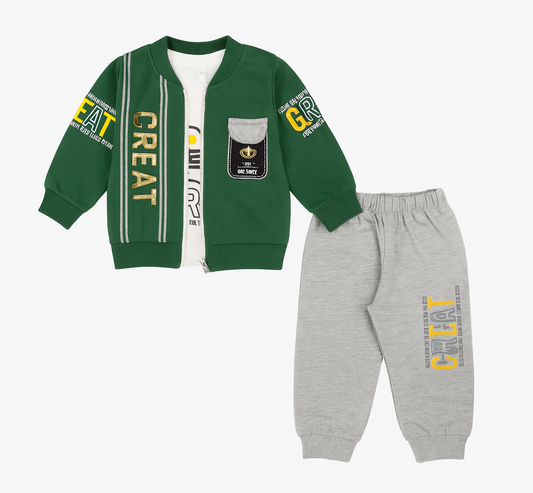 Boys Full Sleeve Suit - kids clothing by New Outfit Pakistan - image 3