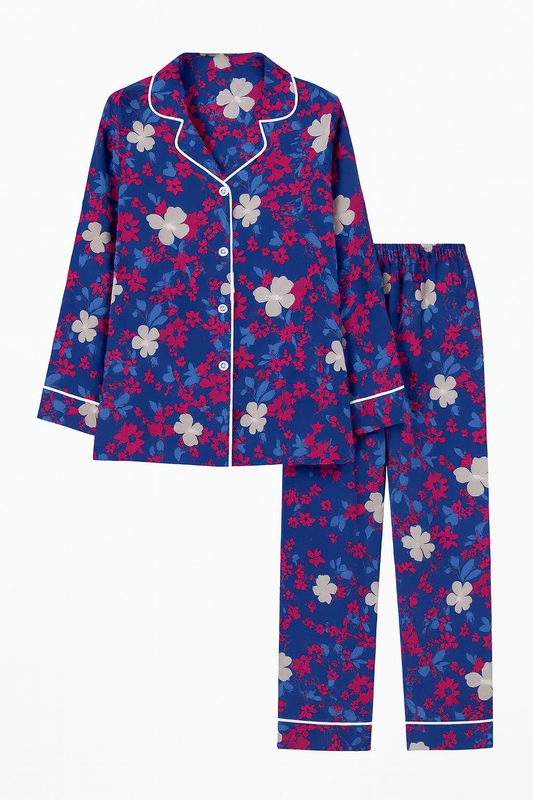 Women Night Suit ( Floral Elegance )