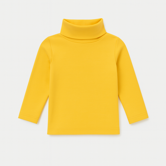 Girls High-Neck (Yellow)