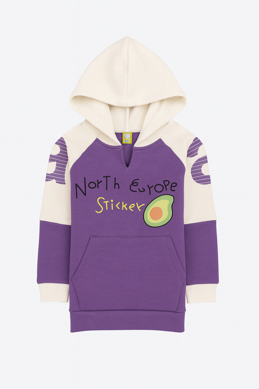 Girls Full Sleeve Hoodie - kids clothing by New Outfit Pakistan