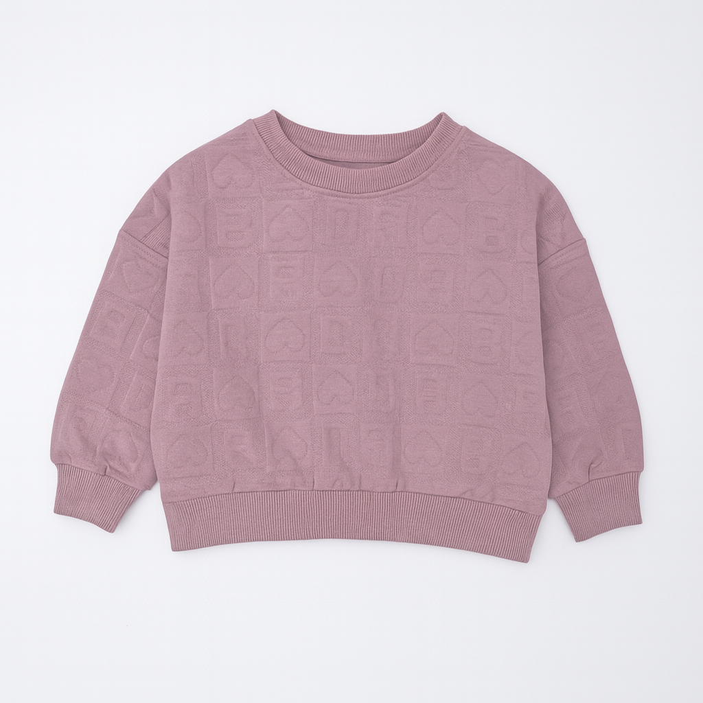 Girls Drop Shoulder T-Shirt (0001)