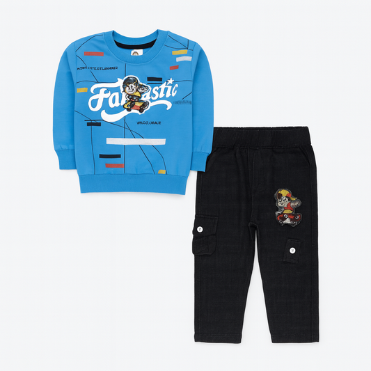 Boys Full Sleeve Suit - kids clothing by New Outfit Pakistan