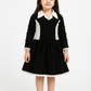 Girls Long Full Sleeves Frock (E-02)