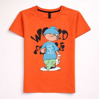 Boys Half Sleeve T-Shirt (6173)