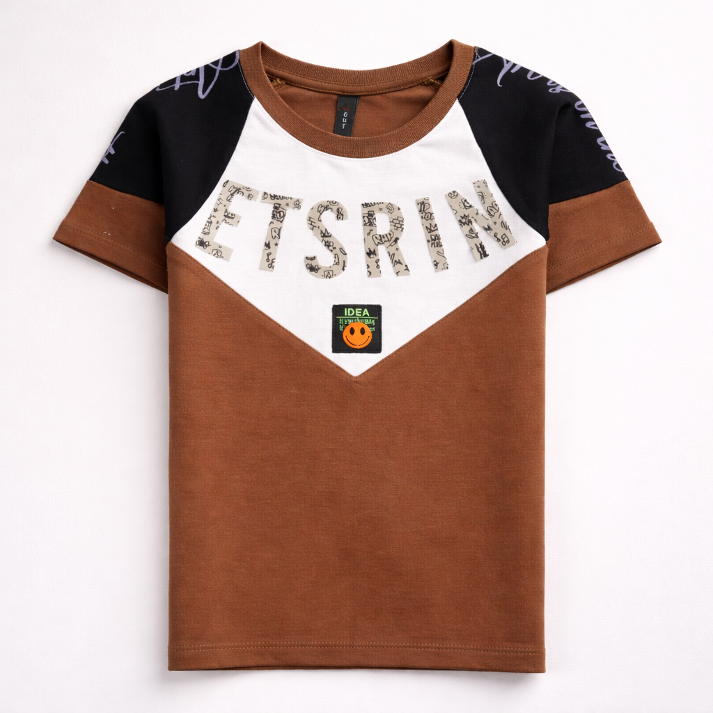 Boys Half Sleeve T-Shirt (6180)