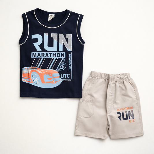 Boys Sando Suit - kids clothing by New Outfit Pakistan - image 3