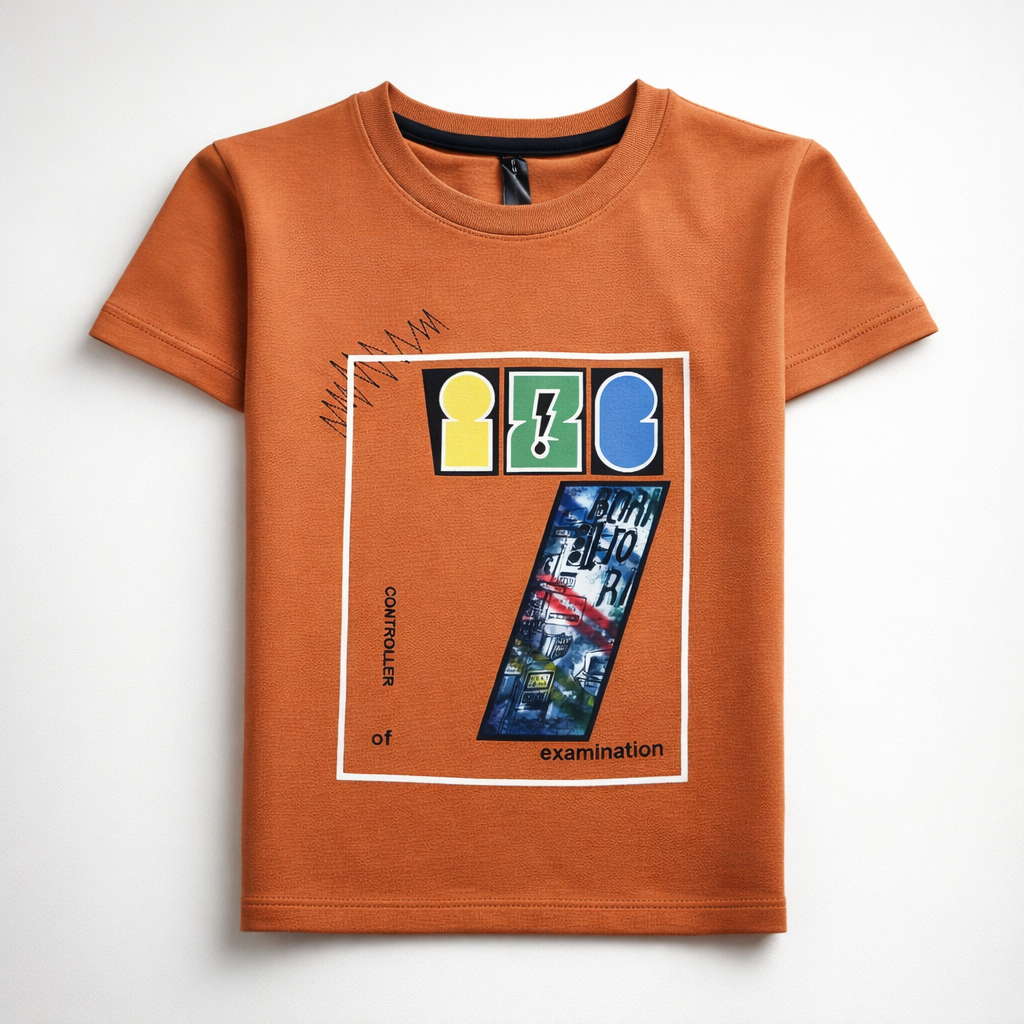 Boys Half Sleeve T-Shirt (6178)