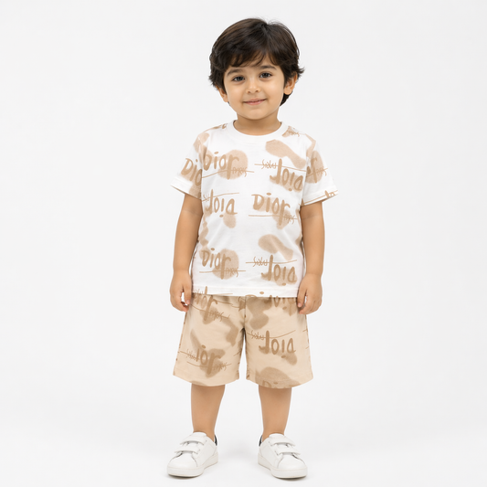 Boys Half Sleeve Suit - kids clothing by New Outfit Pakistan