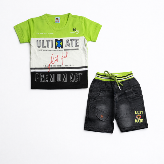 Boys Half Sleeve Suit - kids clothing by New Outfit Pakistan - image 3