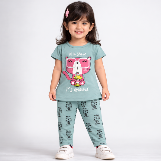 Girls Half Sleeve (JB-5107)