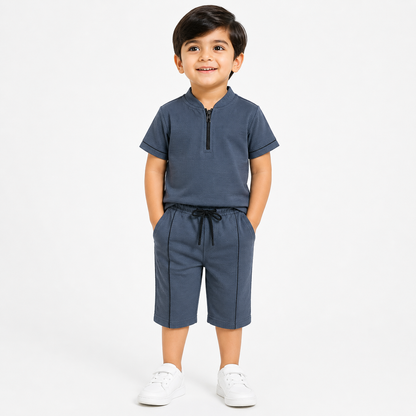 Boys Half Sleeve Suit (0109)