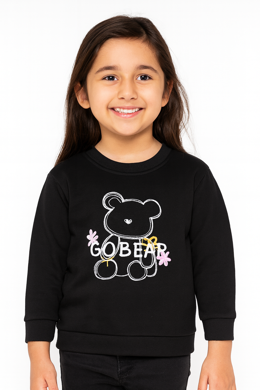 Girls Full Sleeve Sweatshirt JB-0003