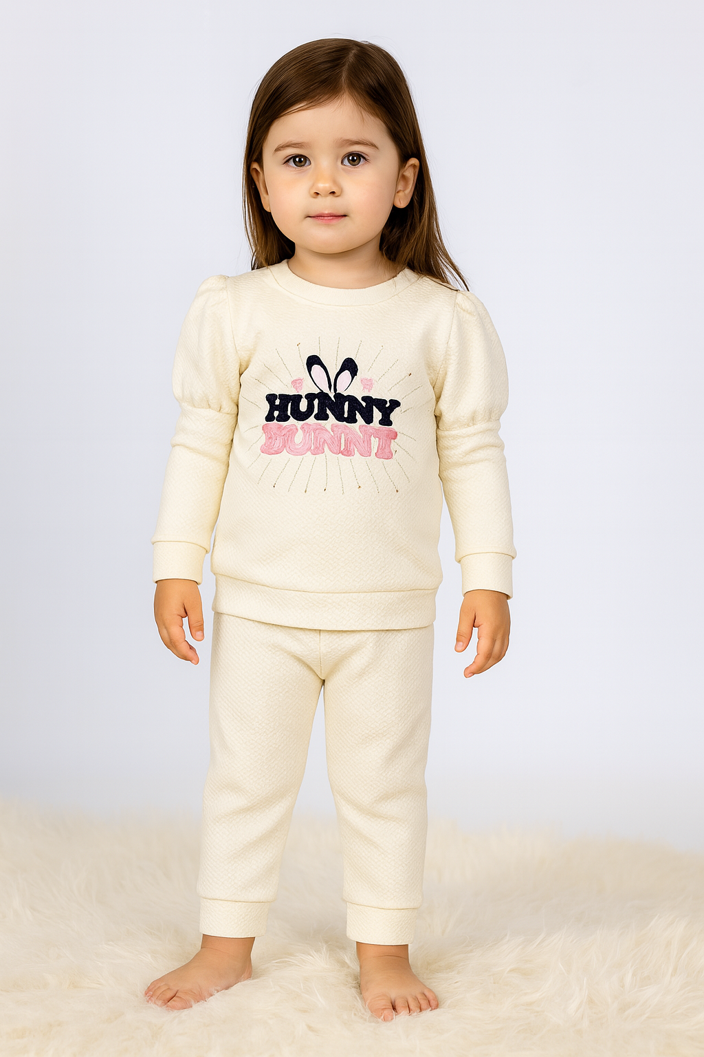 Girls Full Sleeve Suit 2 Pcs (5198)