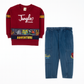 Boys Full Sleeve Suit - kids clothing by New Outfit Pakistan - image 2
