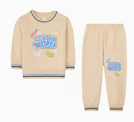 GIrls Full Sleeve Suit - kids clothing by New Outfit Pakistan - image 3
