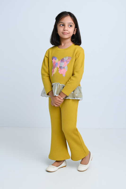 Girls Full Sleeve Suit - kids clothing by New Outfit Pakistan - image 3