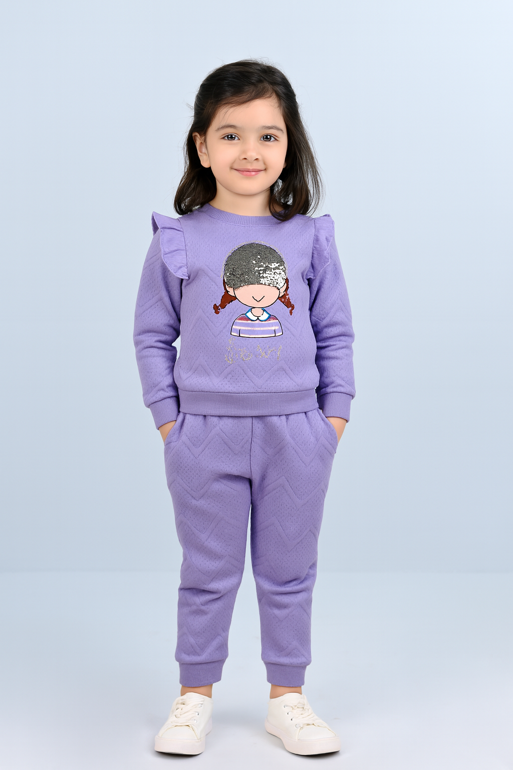 Girls Full Sleeve Suit (5204)