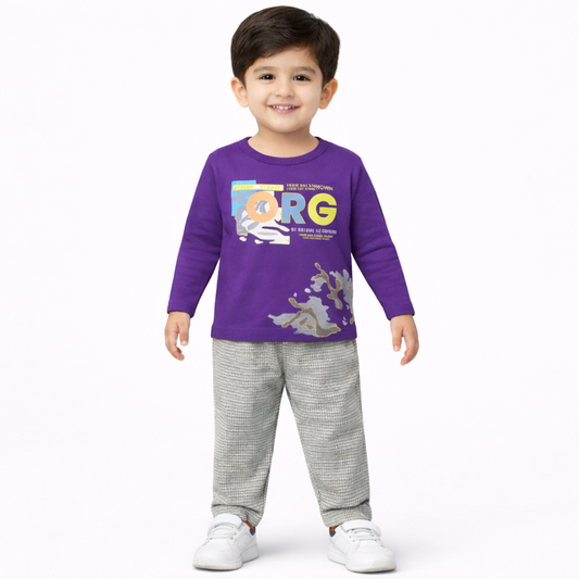 Boys Full Sleeve Suit - kids clothing by New Outfit Pakistan