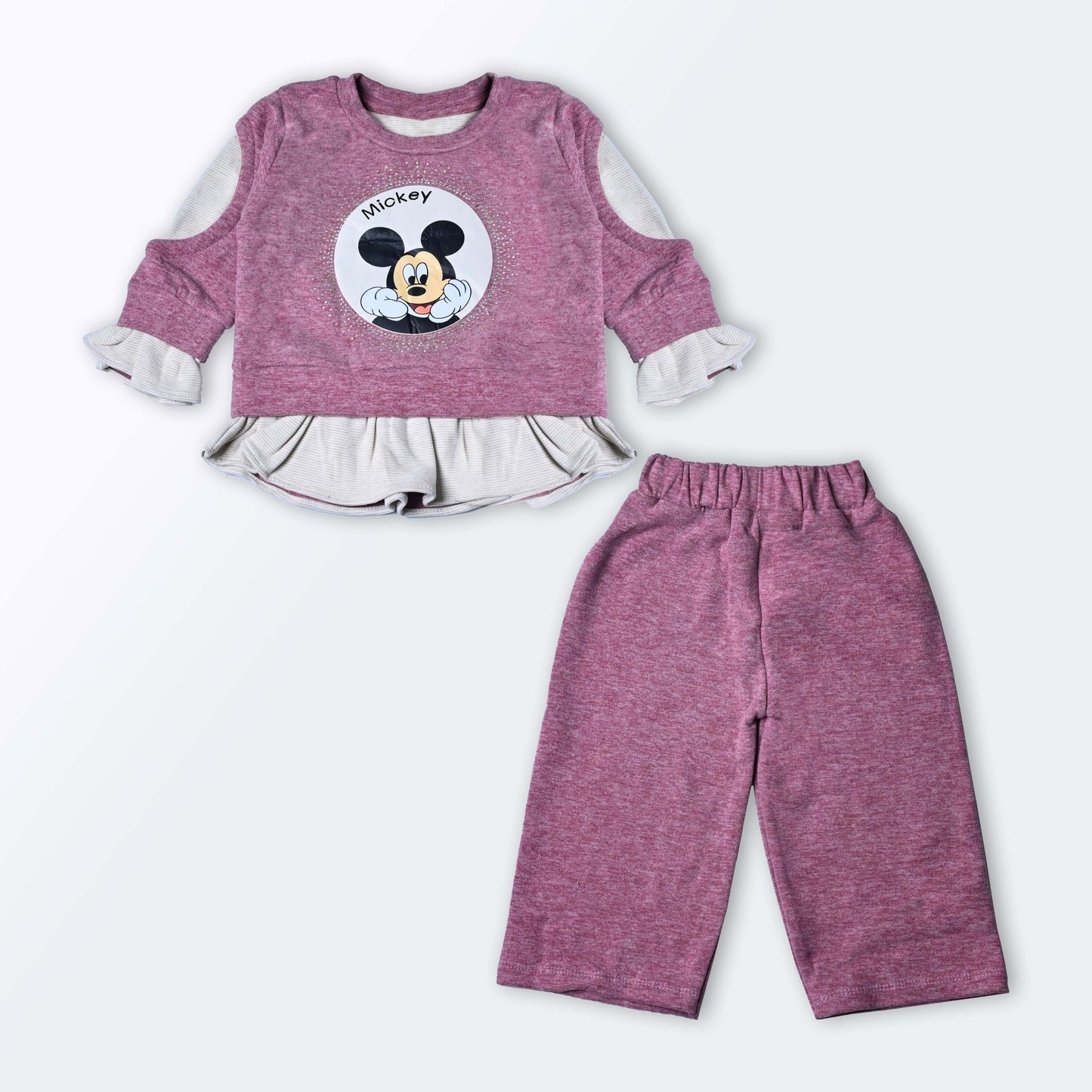 Girls Full Sleeve Suit 2-Pcs Set (5200)