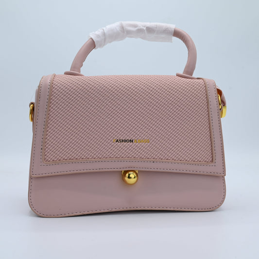 Women Shoulder Bag Fashion & Bag (Pink)