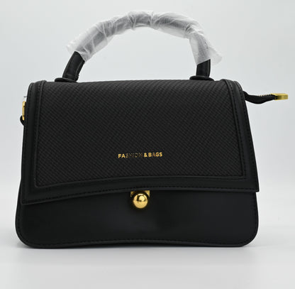 Women Shoulder Bag Fashion & Bag (Black)