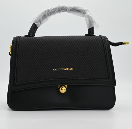 Women Shoulder Bag Fashion & Bag (Black)