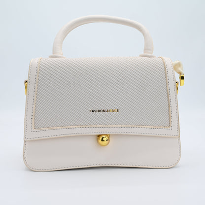 Women Shoulder Bag Fashion & Bag (White)
