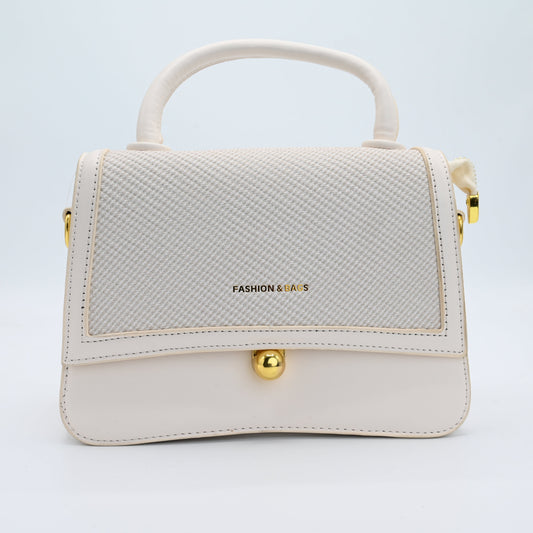 Women Shoulder Bag Fashion & Bag (White)