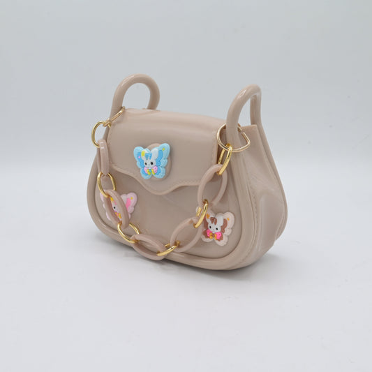 Girls Bag Beige - kids clothing by New Outfit Pakistan